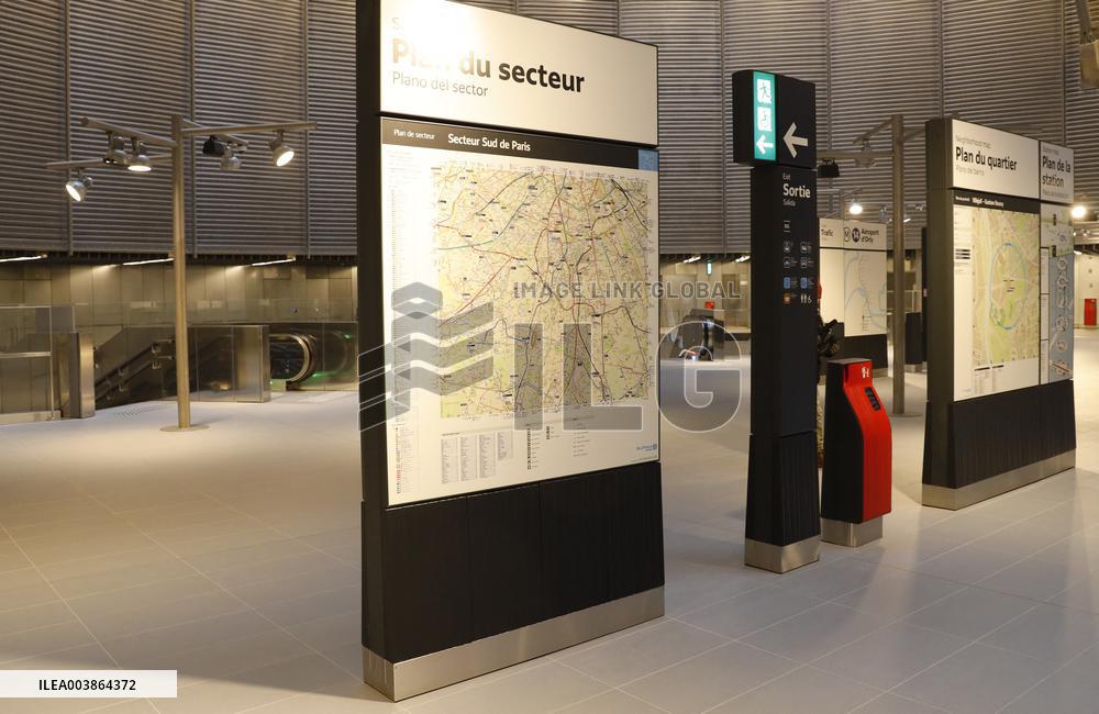 The Olympic Extension Of The Metro Line 14 Is Now 100% Operational - Paris