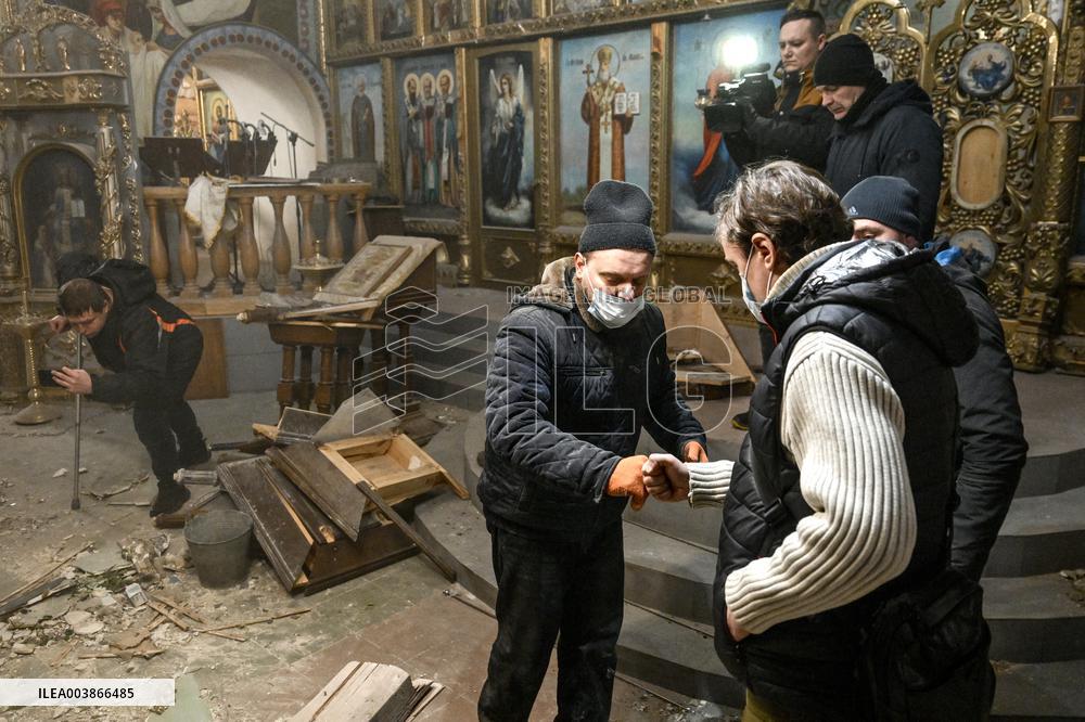 Russian troops launch missile attack at Zaporizhzhia