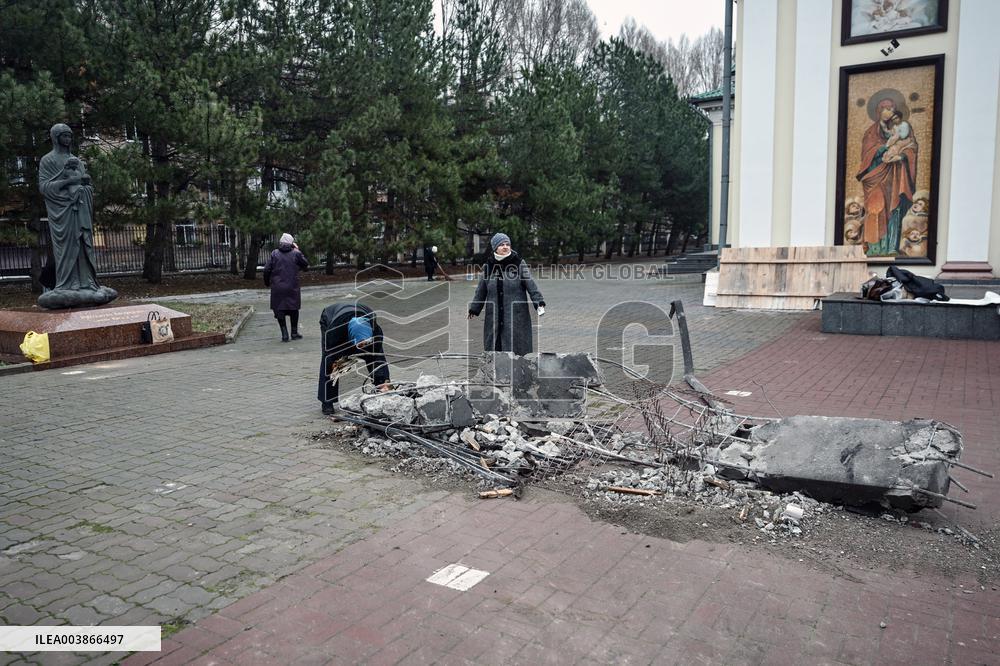 Russian troops launch missile attack at Zaporizhzhia