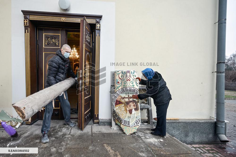Russian troops launch missile attack at Zaporizhzhia