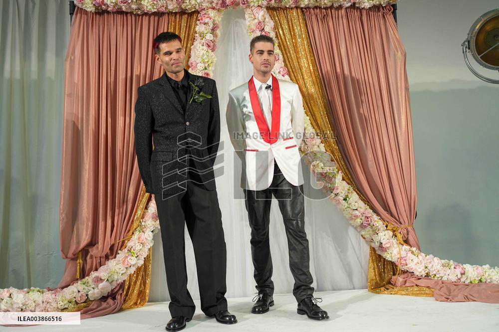 MFW - JordanLuca’s Design Duo Just Got Married At Their Show