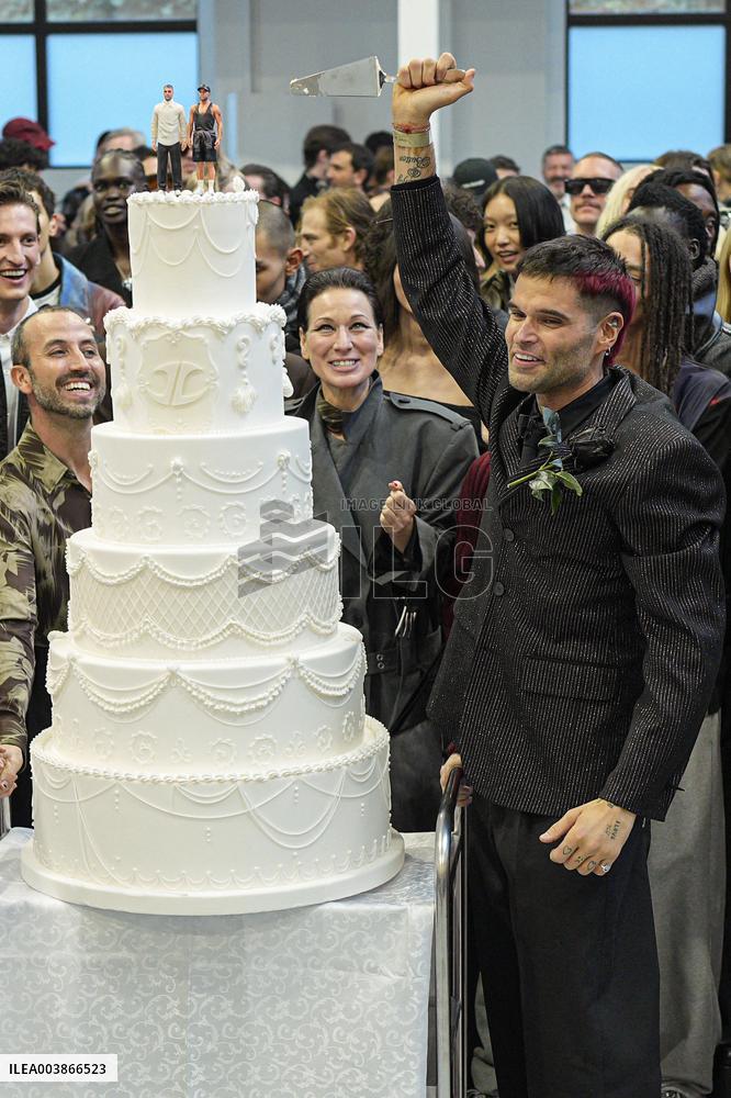 MFW - JordanLuca’s Design Duo Just Got Married At Their Show