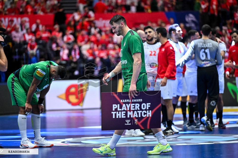ALTRO - Pallamano - IHF Men's - Handball World Championship - Algeria vs Tunisia