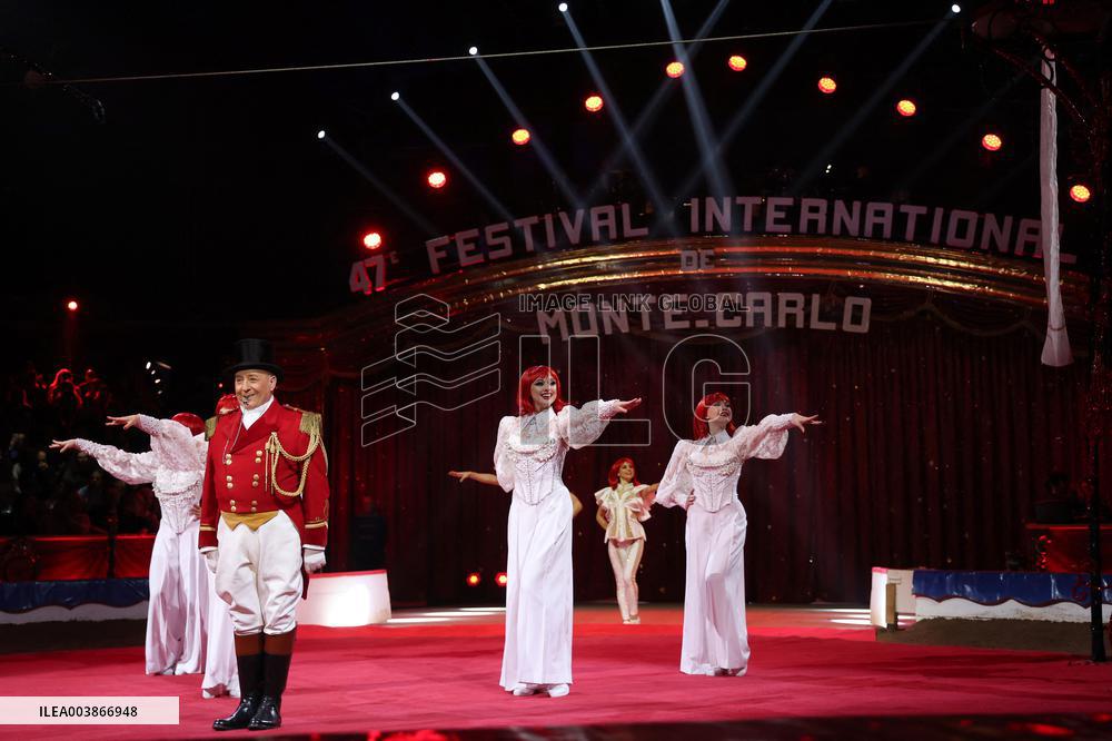 NO TABLOIDS: 47th International Circus Festival -Monte-Carlo