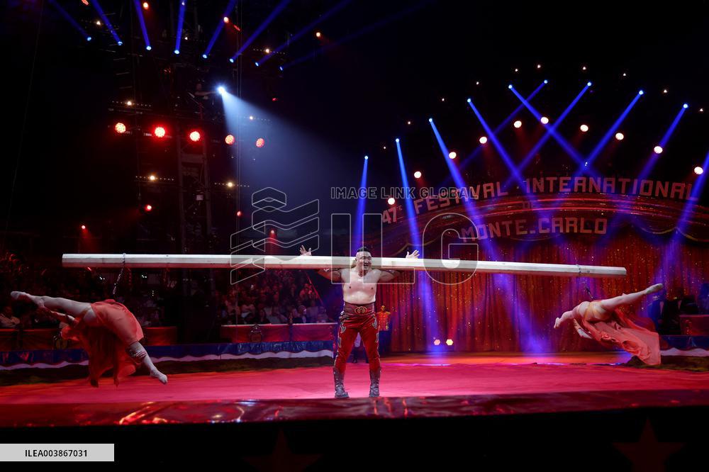 NO TABLOIDS: 47th International Circus Festival -Monte-Carlo