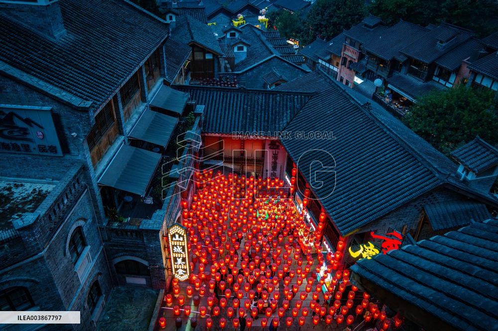 Chinese Lunar New Year Celebration in Chongqing