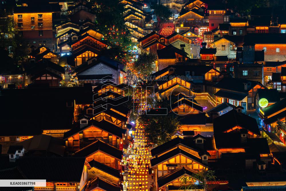 Chinese Lunar New Year Celebration in Chongqing