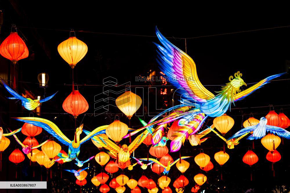 Chinese Lunar New Year Celebration in Chongqing