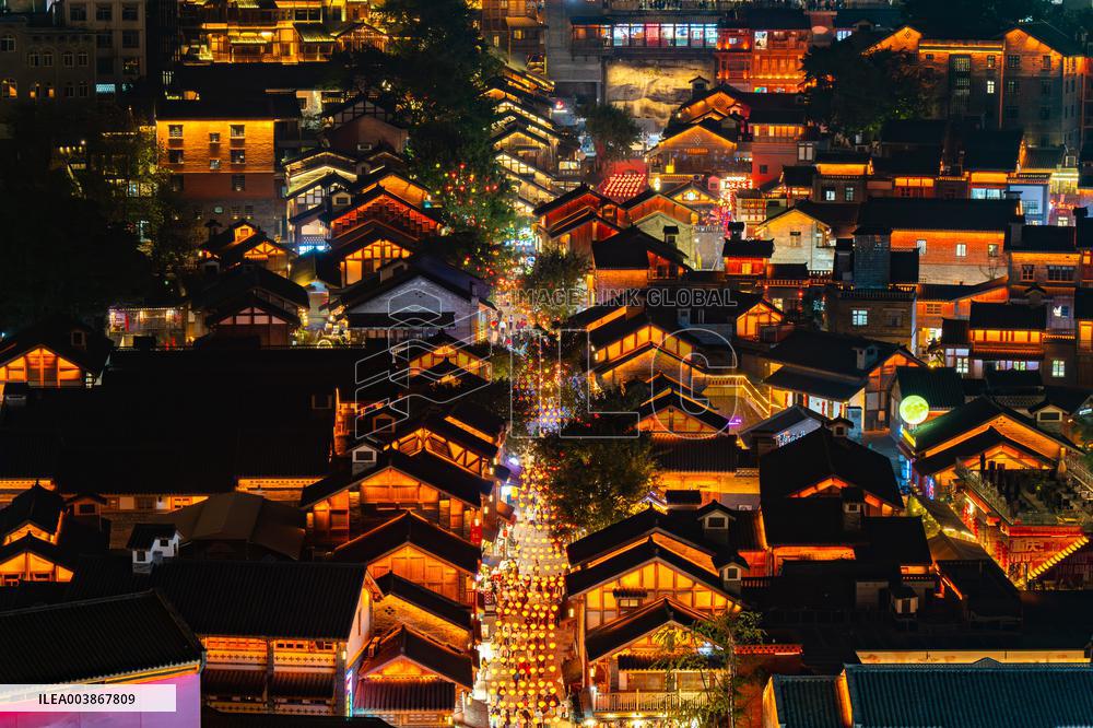 Chinese Lunar New Year Celebration in Chongqing