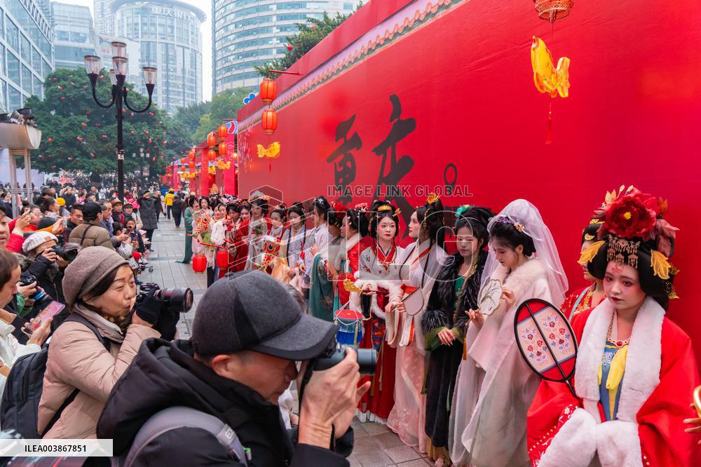 Hanfu Parade in Chongqing