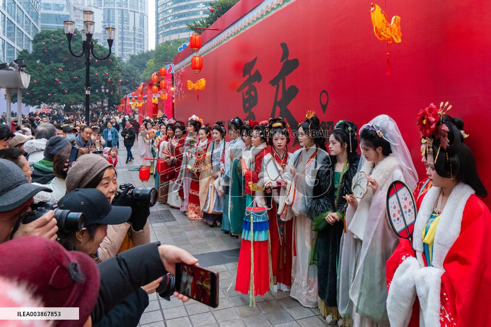 Hanfu Parade in Chongqing
