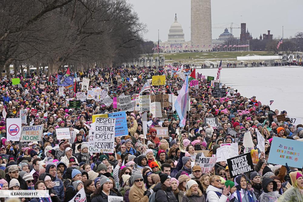 Anti-Trump rally in Washington