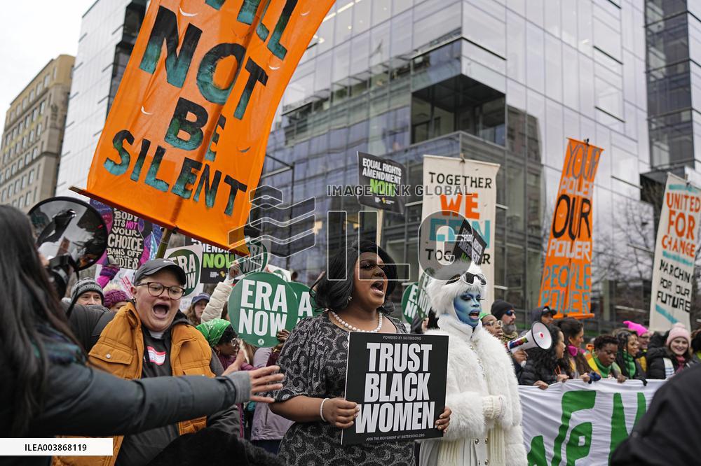 Anti-Trump rally in Washington