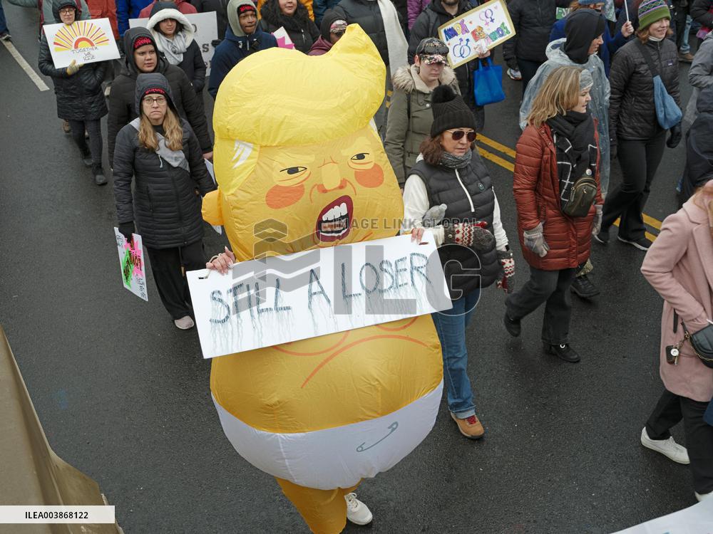 Anti-Trump rally in Washington