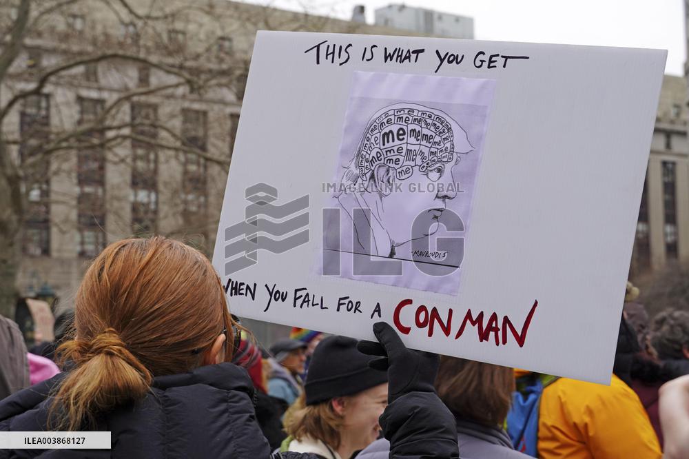 Anti-Trump rally in Washington
