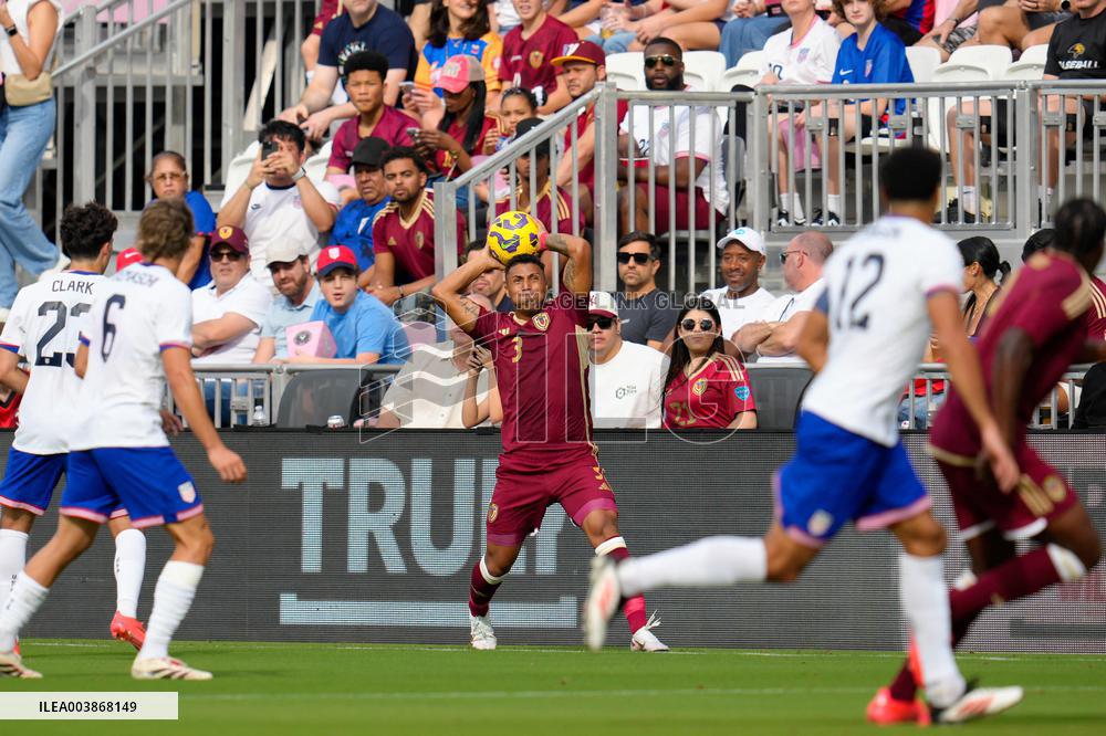 CALCIO - Altro - USA vs Venezuela