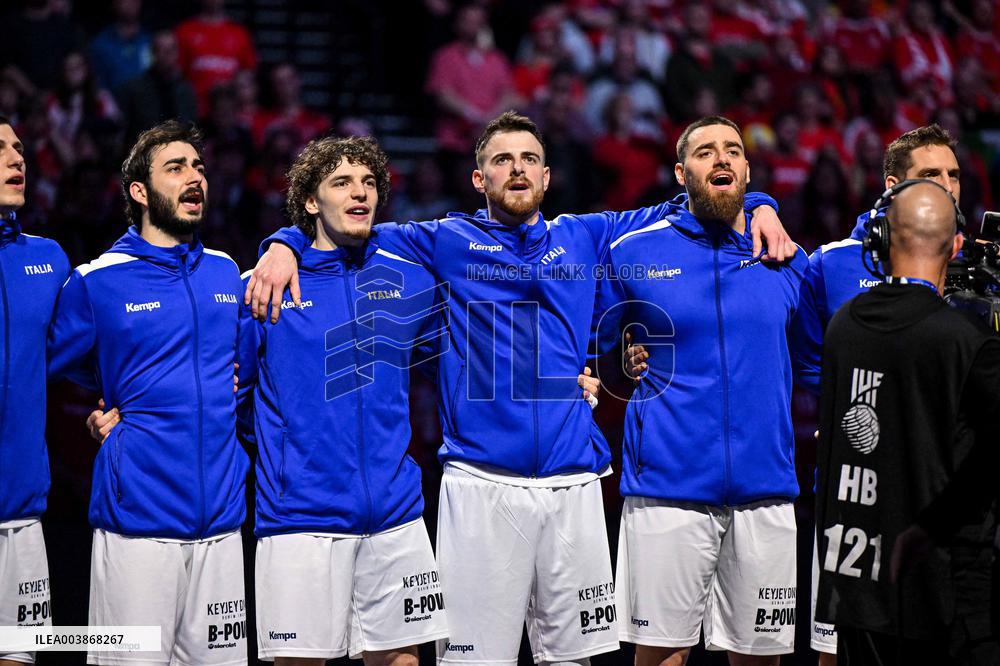ALTRO - Pallamano - IHF Men's - Handball World Championship - Denmark vs Italy