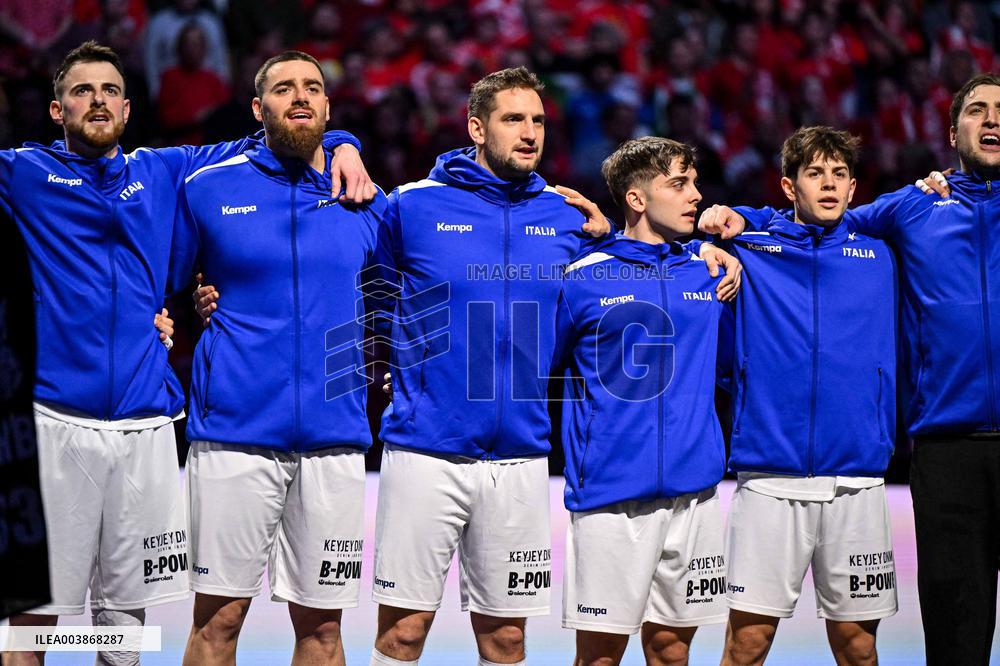 ALTRO - Pallamano - IHF Men's - Handball World Championship - Denmark vs Italy