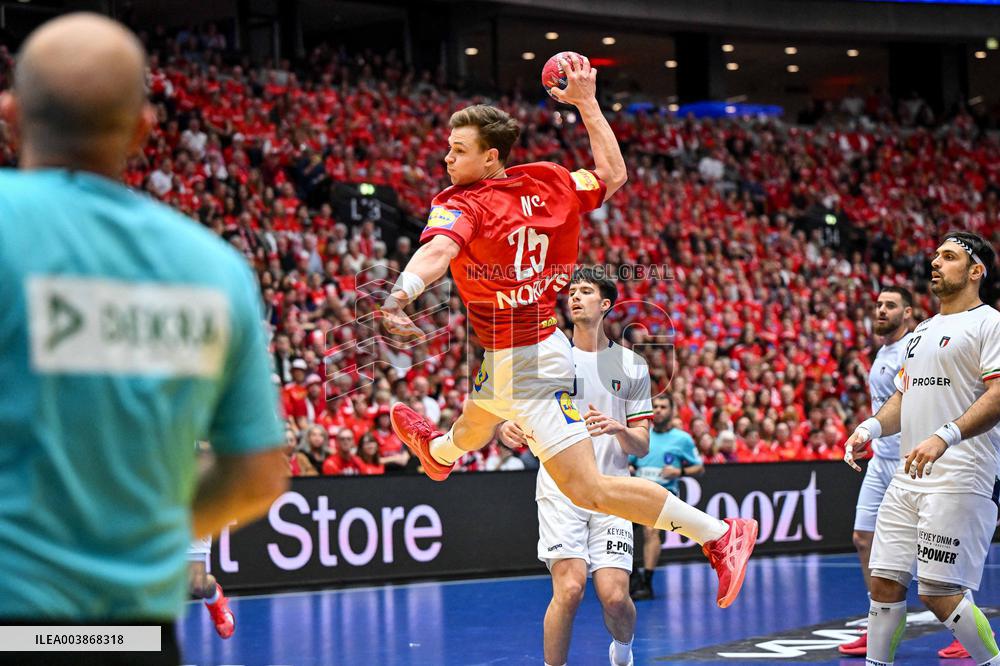 ALTRO - Pallamano - IHF Men's - Handball World Championship - Denmark vs Italy