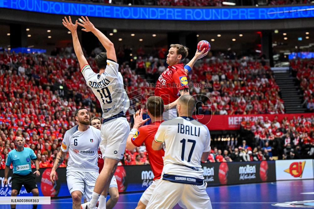 ALTRO - Pallamano - IHF Men's - Handball World Championship - Denmark vs Italy