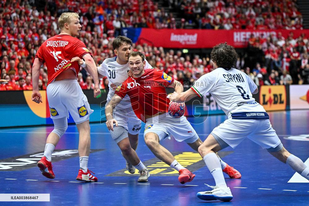 ALTRO - Pallamano - IHF Men's - Handball World Championship - Denmark vs Italy