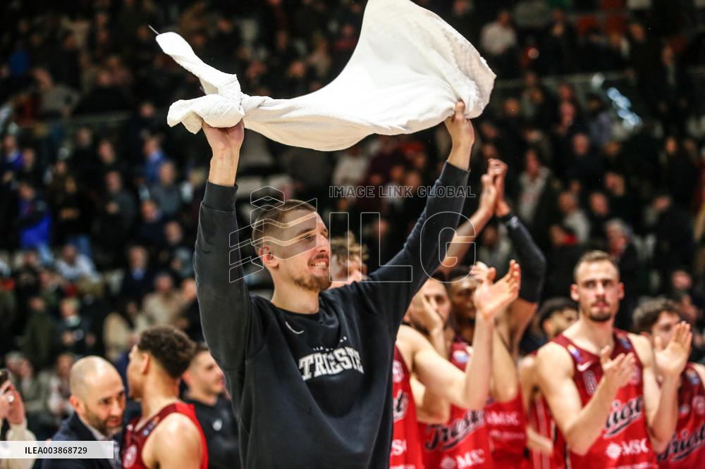 BASKET - Serie A - Unahotels Reggio Emilia vs Pallacanestro Trieste