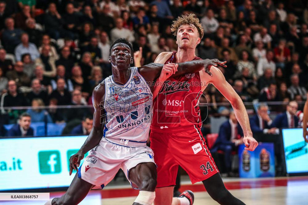 BASKET - Serie A - Unahotels Reggio Emilia vs Pallacanestro Trieste