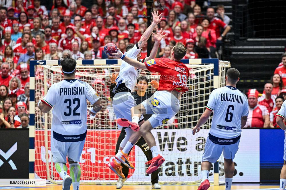 ALTRO - Pallamano - IHF Men's - Handball World Championship - Denmark vs Italy