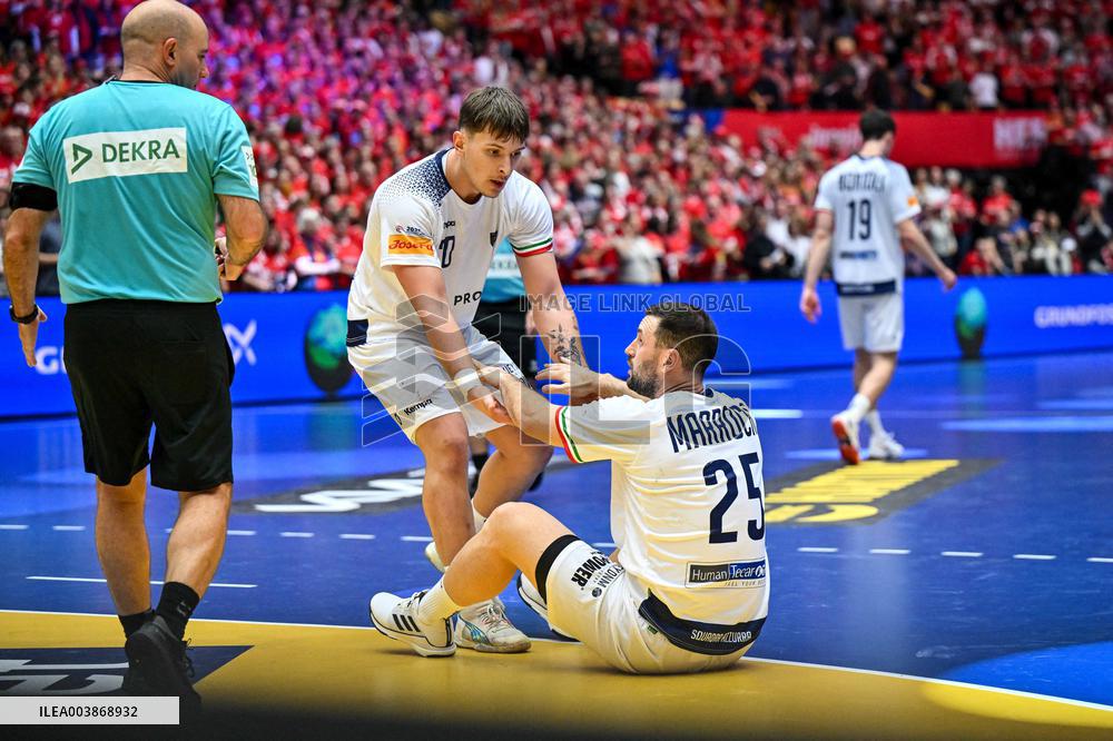 ALTRO - Pallamano - IHF Men's - Handball World Championship - Denmark vs Italy
