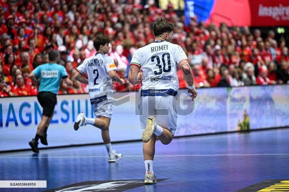 ALTRO - Pallamano - IHF Men's - Handball World Championship - Denmark vs Italy