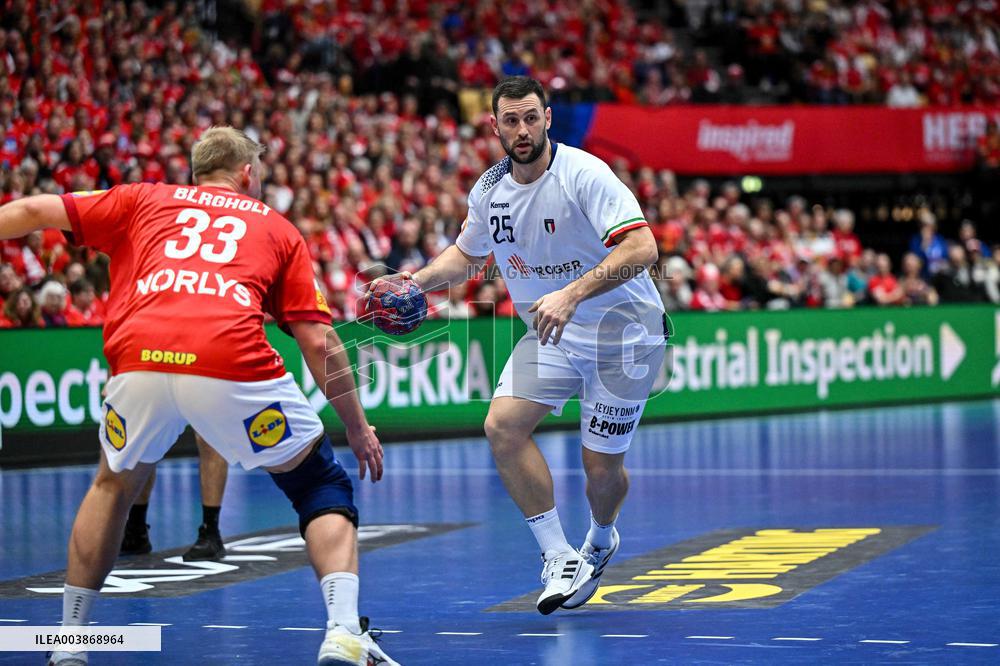 ALTRO - Pallamano - IHF Men's - Handball World Championship - Denmark vs Italy