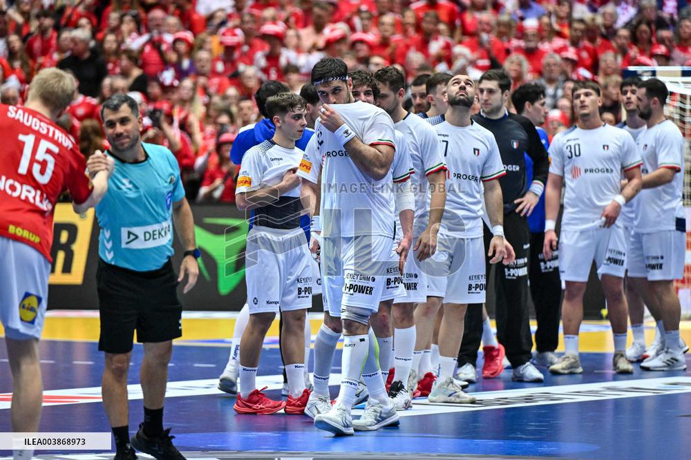ALTRO - Pallamano - IHF Men's - Handball World Championship - Denmark vs Italy