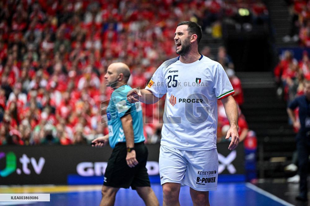 ALTRO - Pallamano - IHF Men's - Handball World Championship - Denmark vs Italy