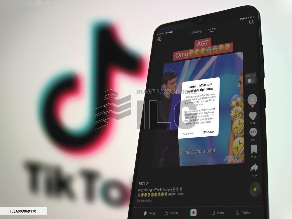 TikTok Stop Serving in the US