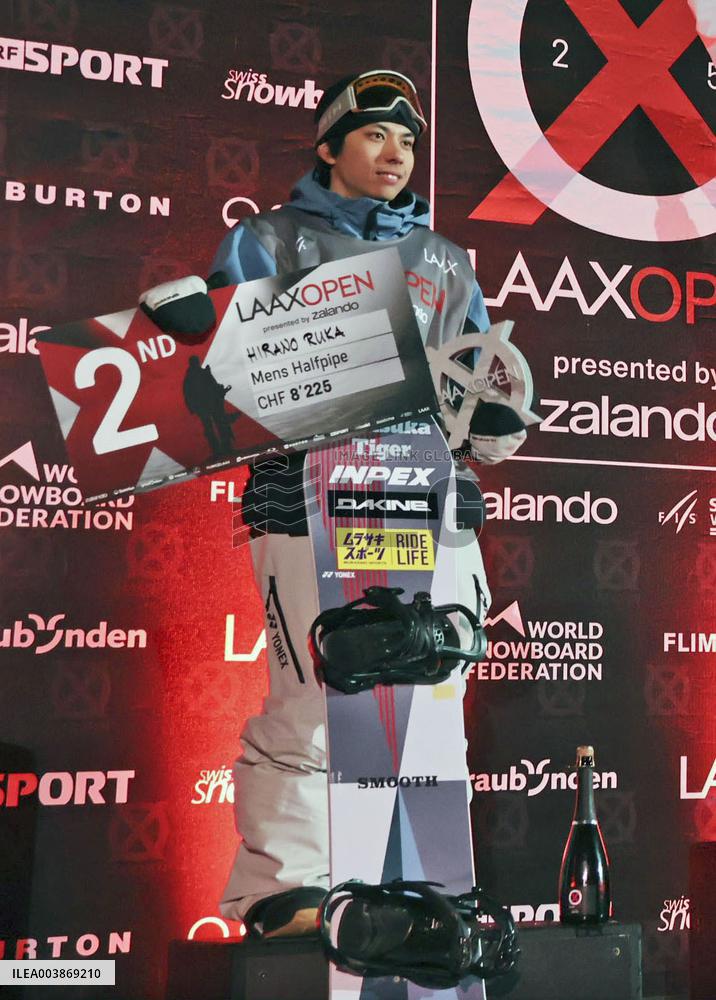 Snowboarding: World Cup in Laax