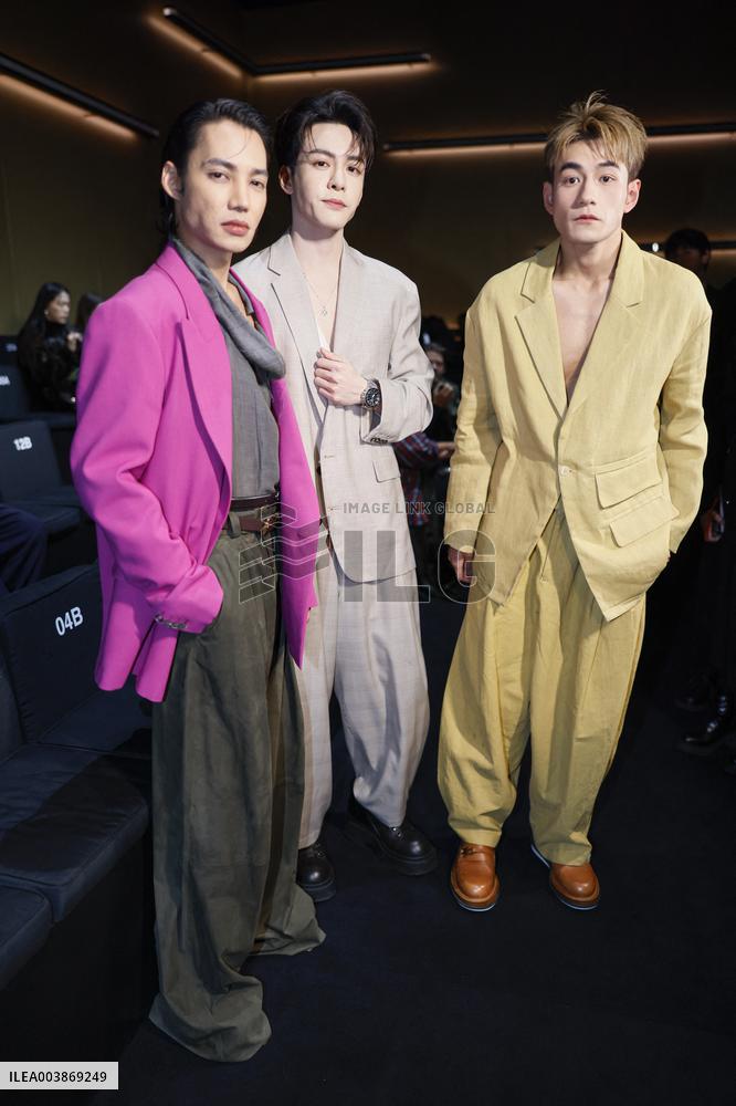 MFW - Emporio Armani Front Row