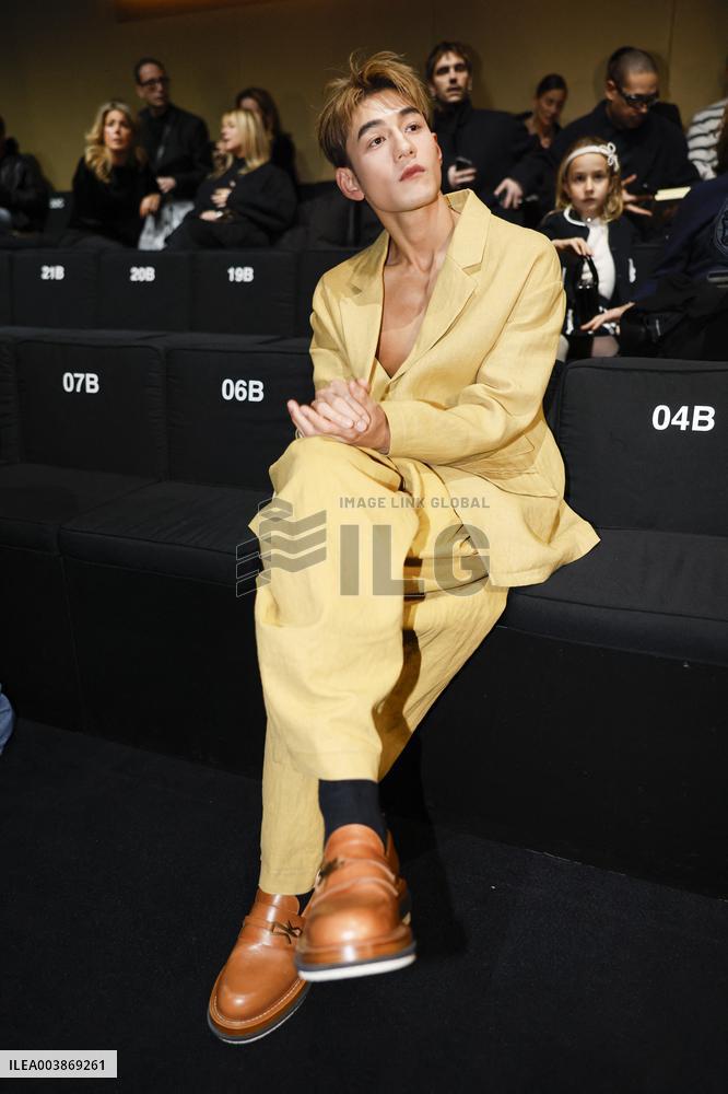 MFW - Emporio Armani Front Row