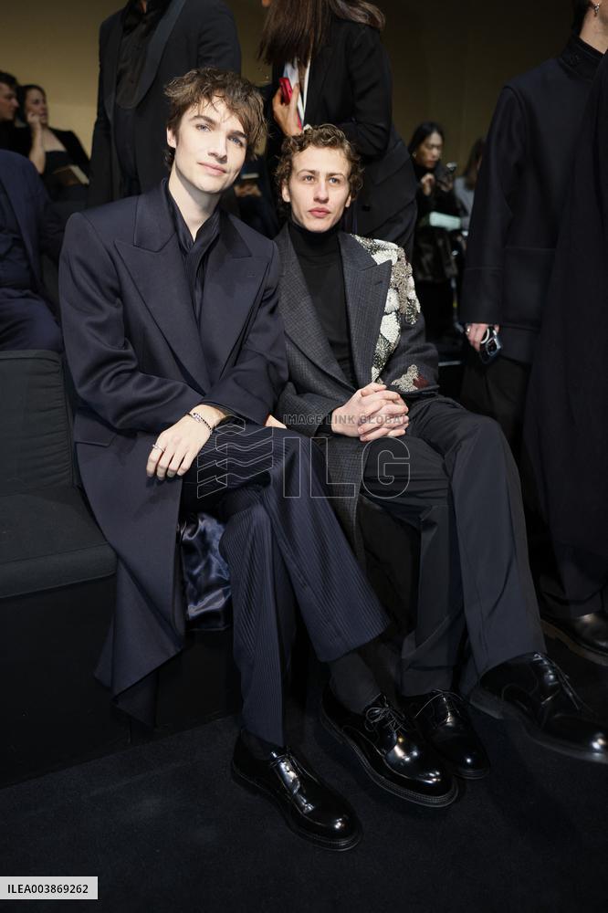 MFW - Emporio Armani Front Row