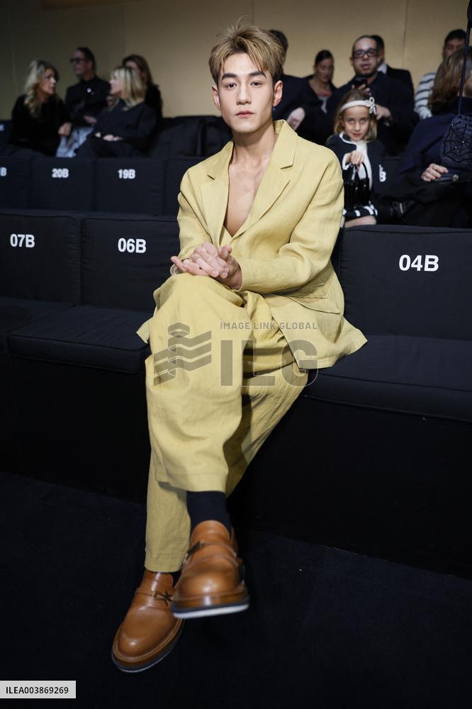 MFW - Emporio Armani Front Row
