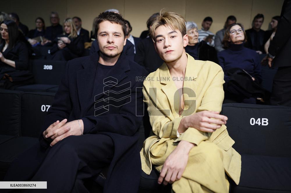 MFW - Emporio Armani Front Row