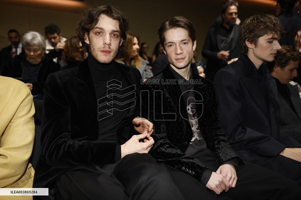 MFW - Emporio Armani Front Row