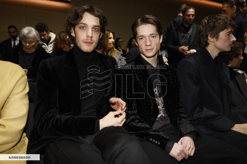 MFW - Emporio Armani Front Row