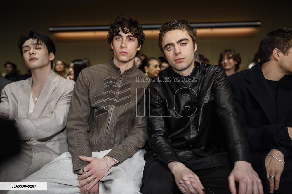 MFW - Emporio Armani Front Row
