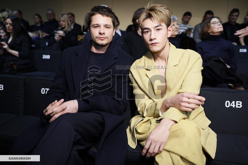 MFW - Emporio Armani Front Row