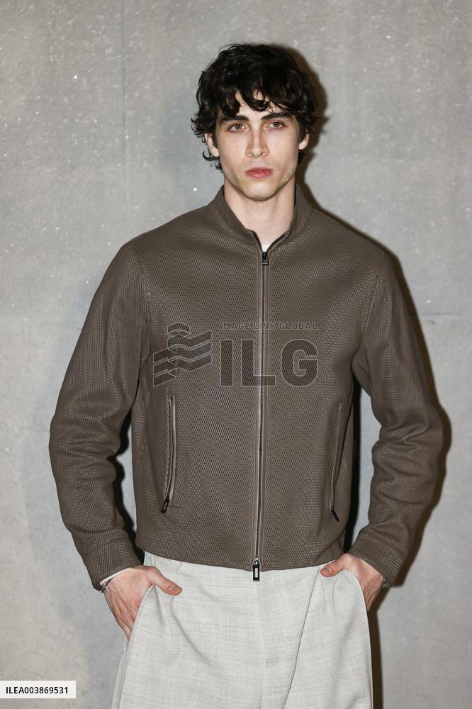 MFW - Emporio Armani Photocall