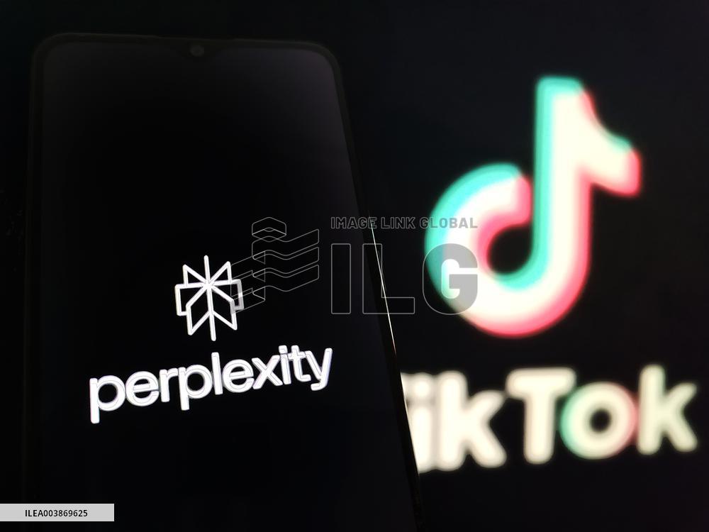 Illustration Perplexity TikTok