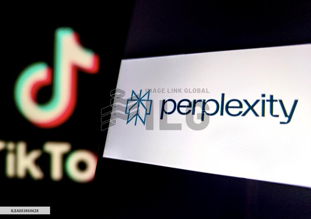 Illustration Perplexity TikTok