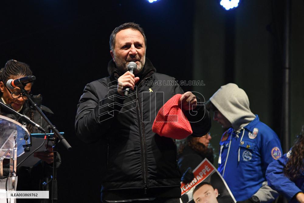 Rally In Support To The Hostages Held By Hamas - Paris