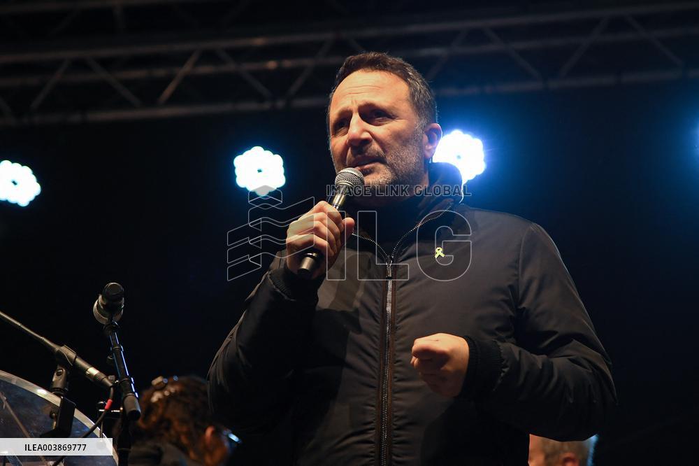 Rally In Support To The Hostages Held By Hamas - Paris