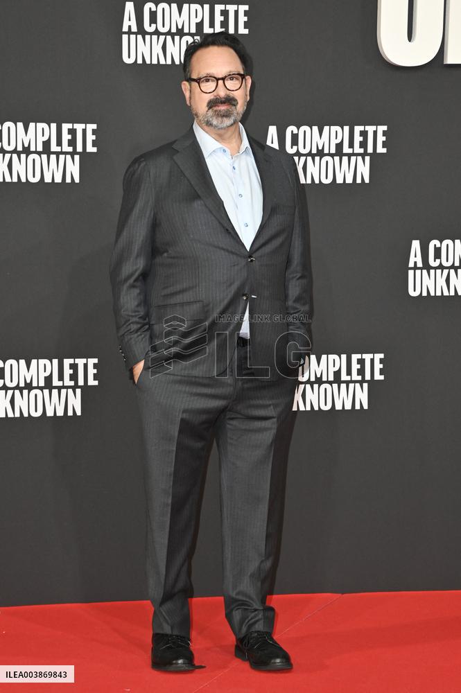 A Complete Unknown Premiere in Rome - Italy